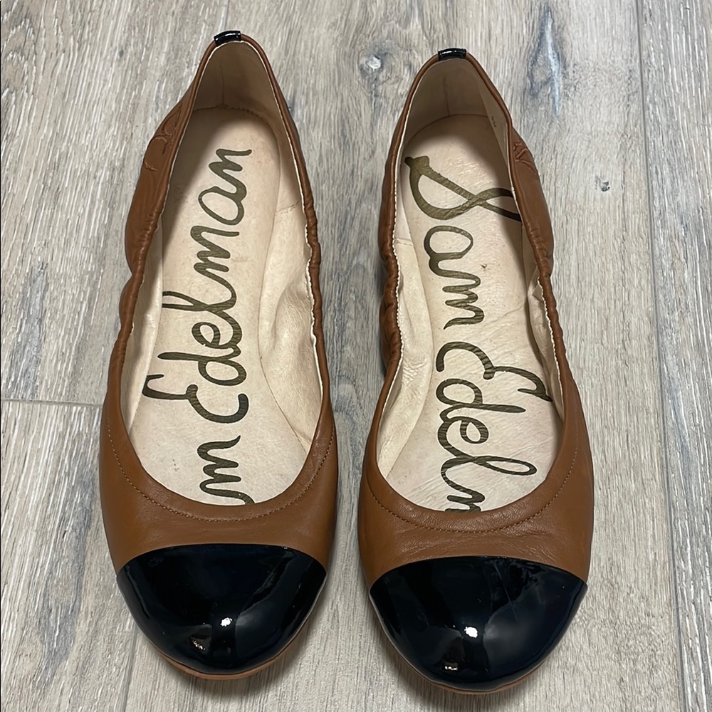 Sam Edelman Brown and Black Women's Flats